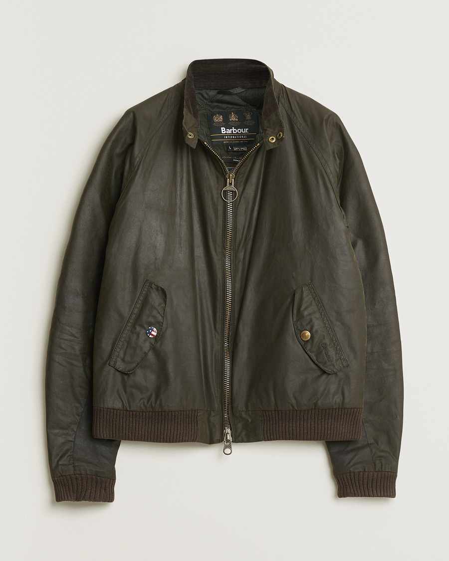 Herr | Pre-owned Jackor | Pre-owned | Barbour International Steve McQueen Merchant Jacket Olive L