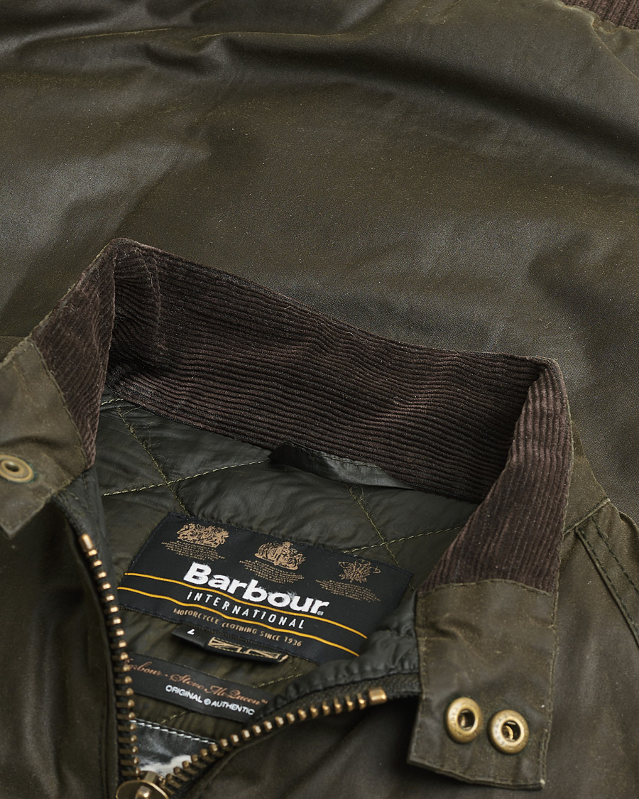 Herr | Pre-owned Jackor | Pre-owned | Barbour International Steve McQueen Merchant Jacket Olive L