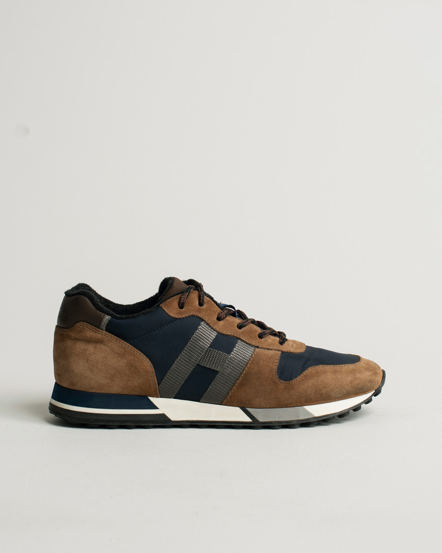 Herr | Hogan H86 Sneakers Brown/Blue UK6 - EU39,5 | Pre-owned | Hogan H86 Sneakers Brown/Blue UK6 - EU39,5