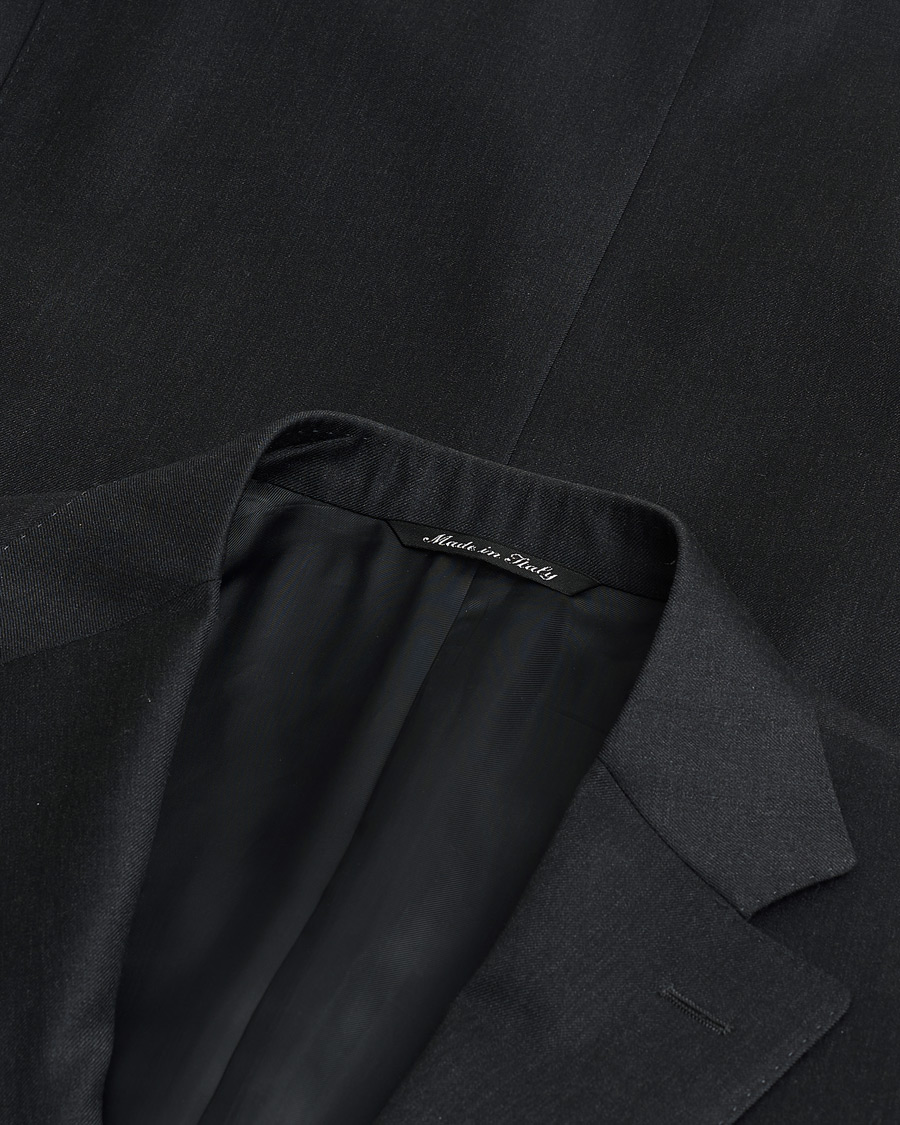 Herr | Pre-owned Kostymer | Pre-owned | Canali Wool Suit Dark Grey 50