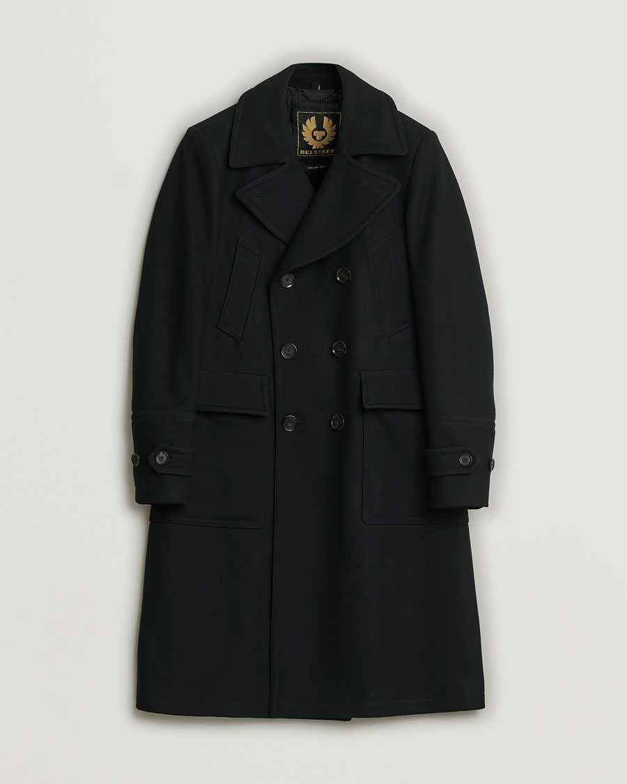 Herr | Pre-owned Jackor | Pre-owned | Belstaff Milford Wool Coat Black 46