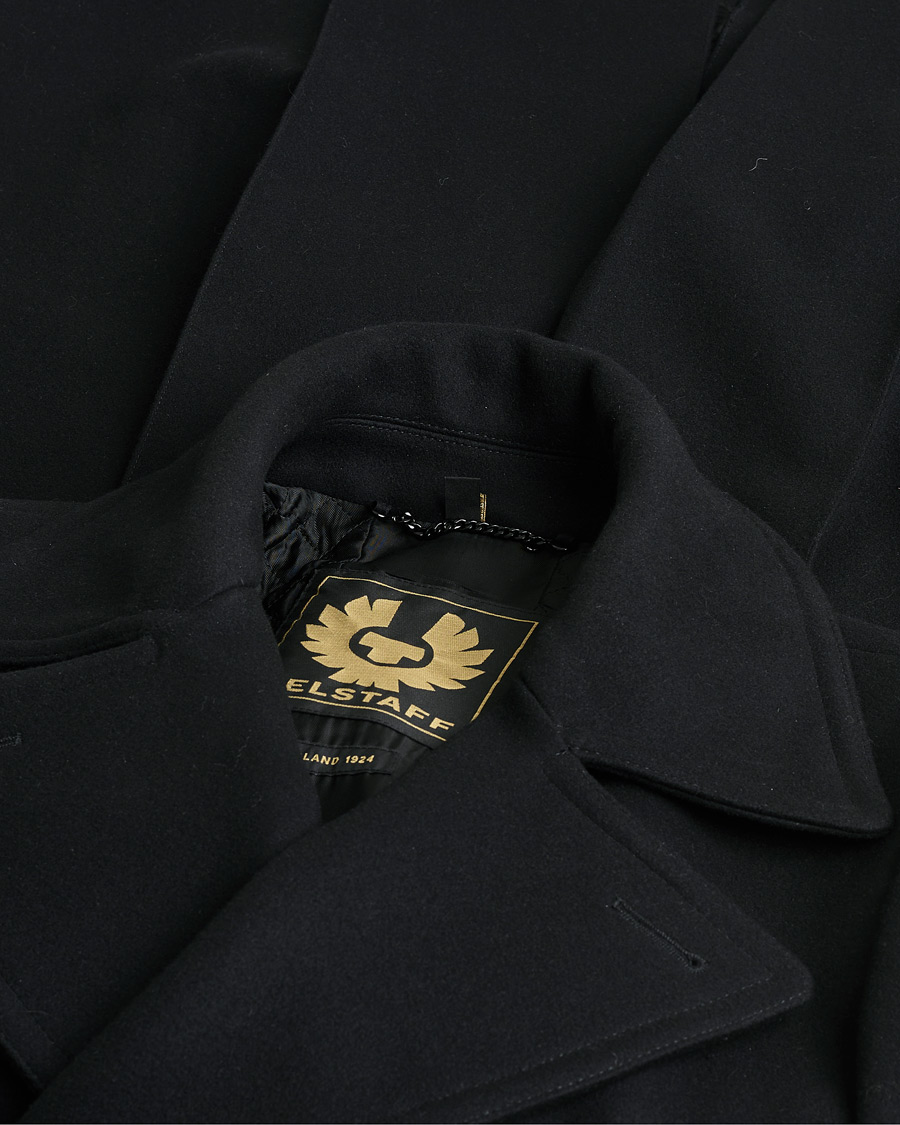 Herr | Pre-owned Jackor | Pre-owned | Belstaff Milford Wool Coat Black 46