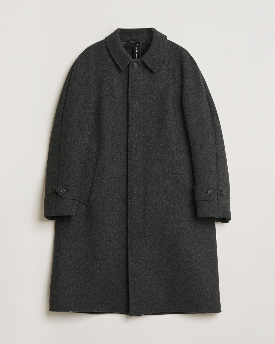Herr | Pre-owned Jackor | Pre-owned | Mackintosh Boston Wool Overcoat Grey M