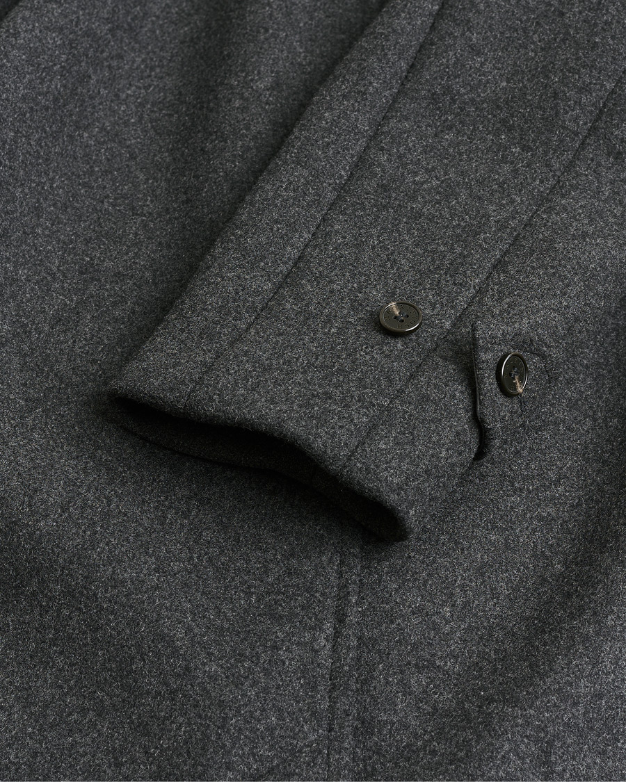 Herr | Pre-owned Jackor | Pre-owned | Mackintosh Boston Wool Overcoat Grey M