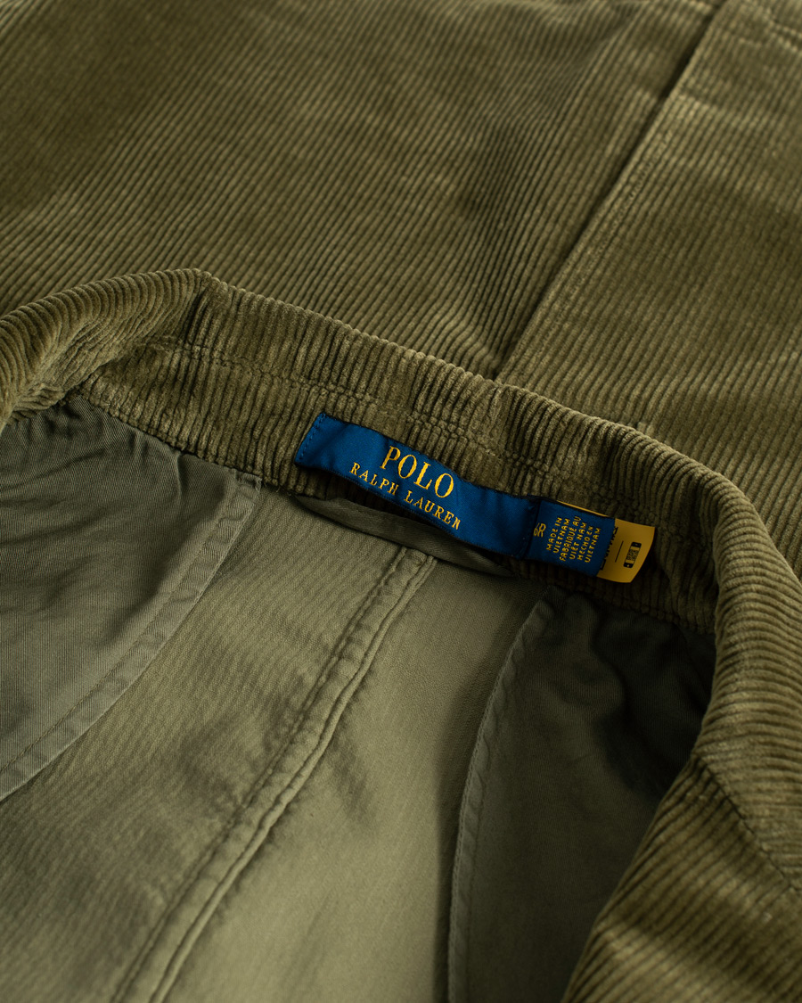 Herr | Kavajer | Pre-owned | Polo Ralph Lauren Corduroy Stretch Blazer Country Olive