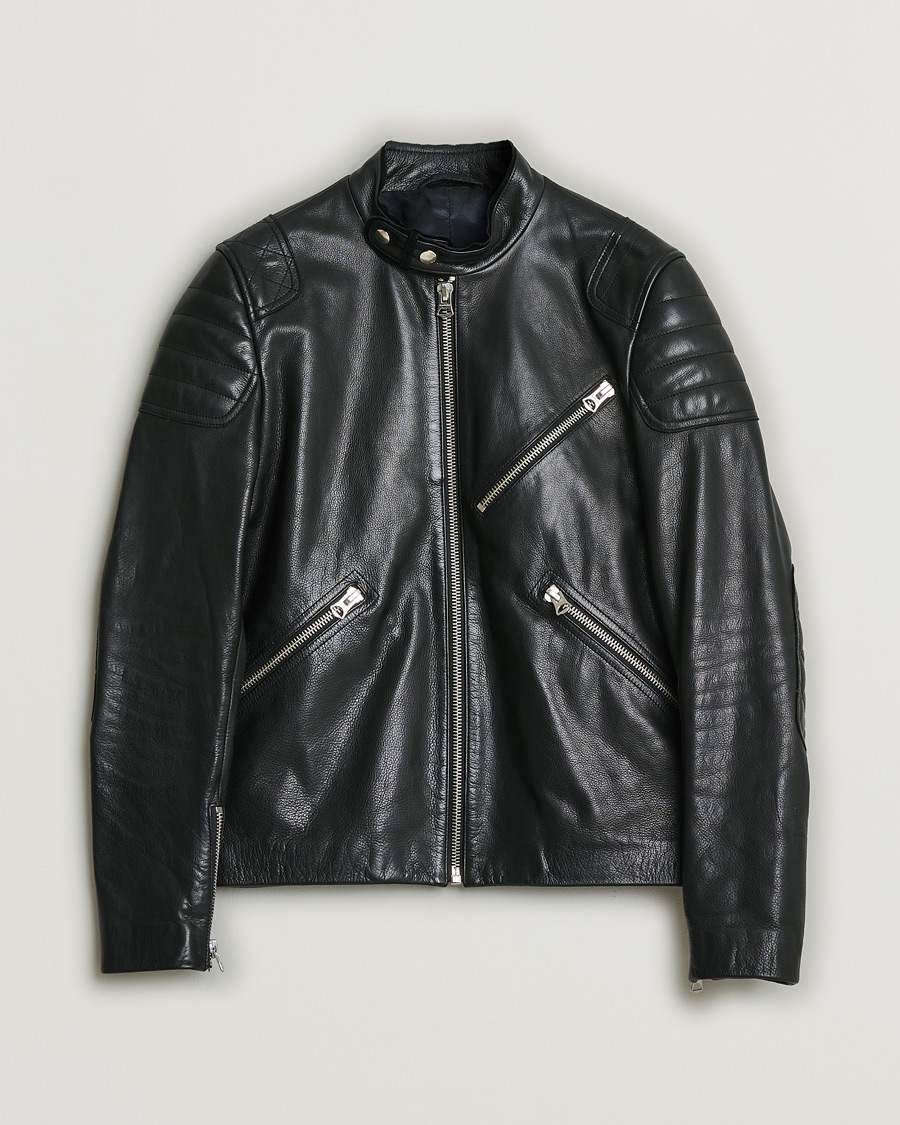 Herr | Pre-owned Jackor | Pre-owned | Acne Studios Oliver Leather Jacket Black 48