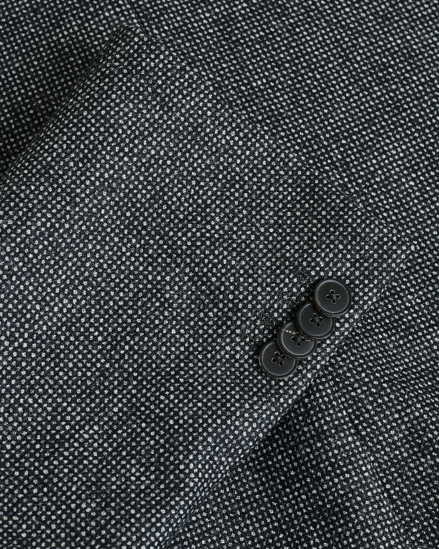 Herr | Pre-owned Kavajer | Pre-owned | HUGO Flannel Wool Blazer Grey 54