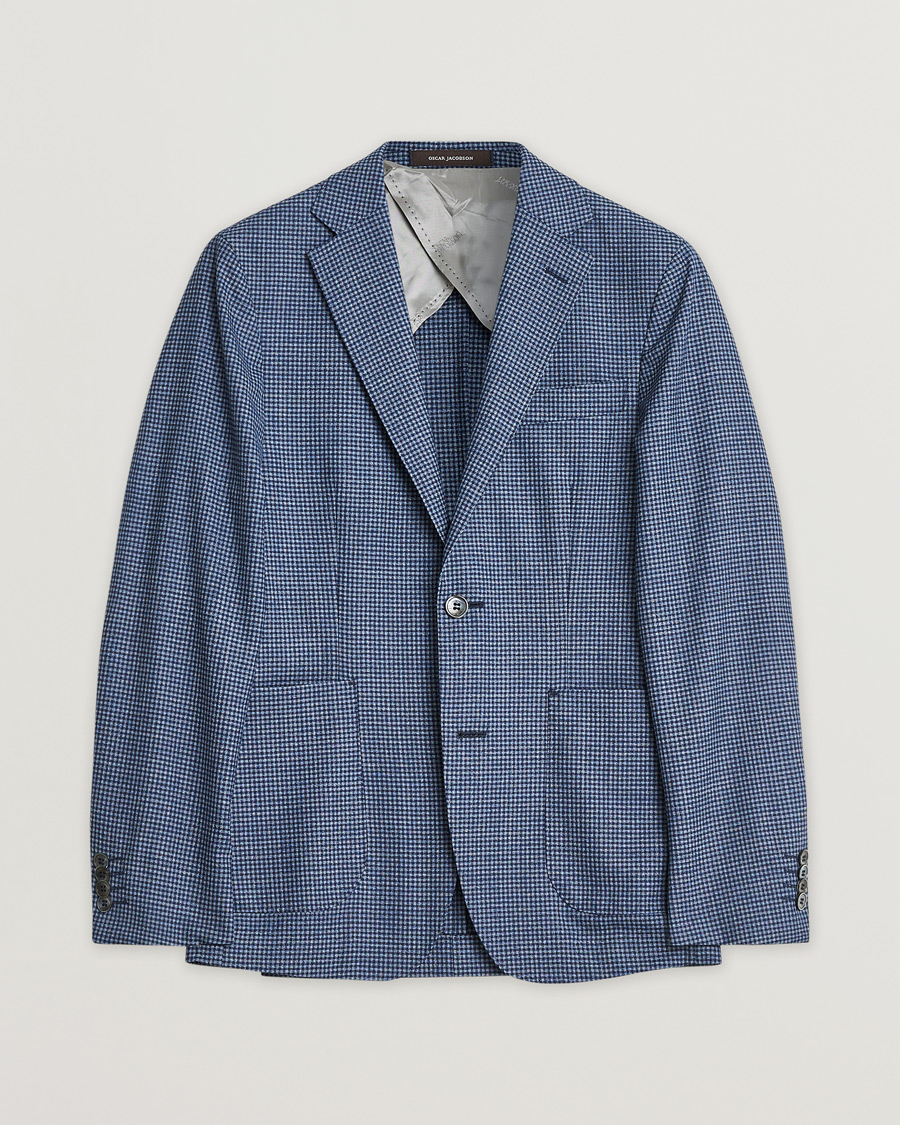 Herr | Pre-owned Kavajer | Pre-owned | Oscar Jacobson Ferry Check Wool Blazer Multi