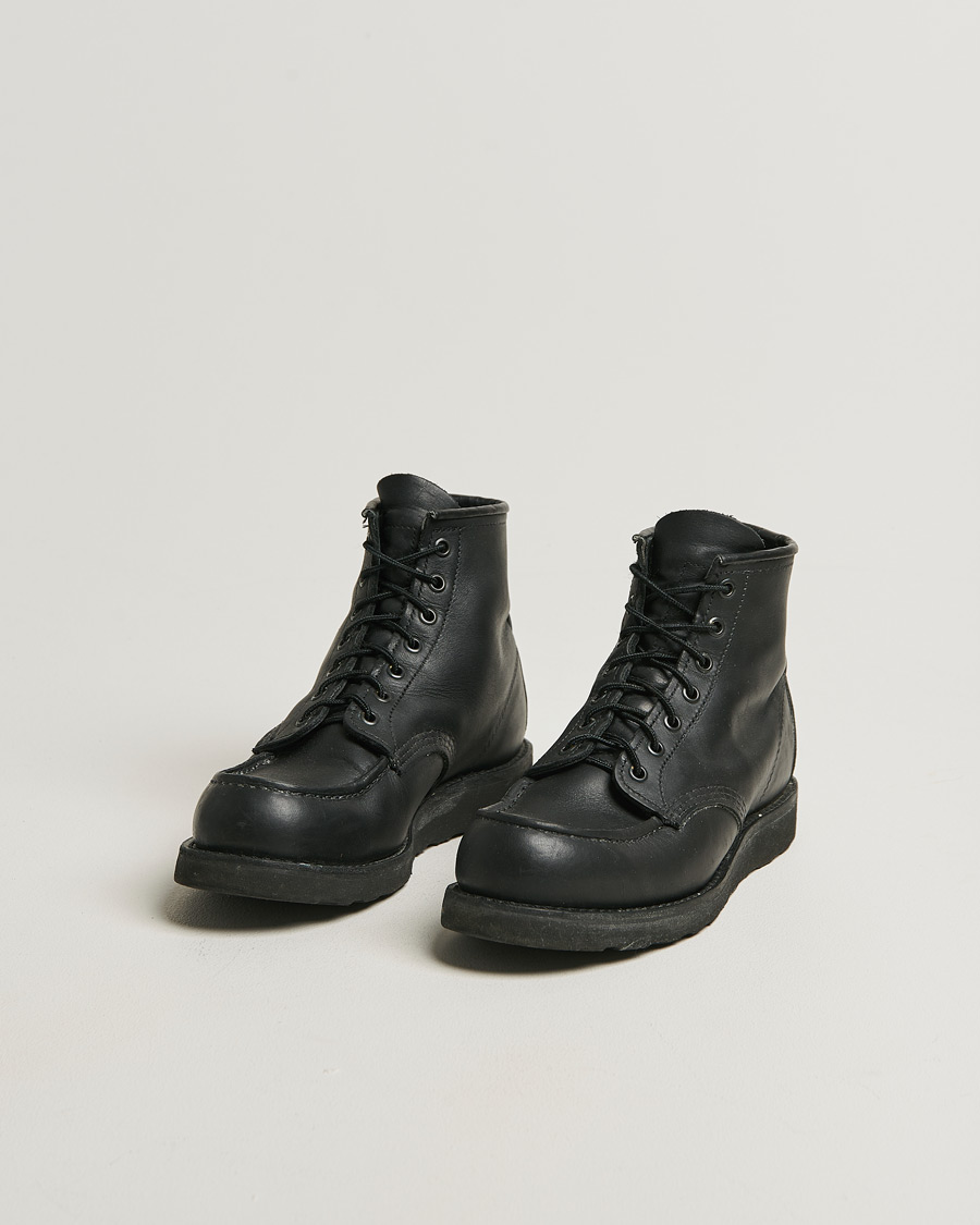 Herr | Pre-owned Skor | Pre-owned | Red Wing Shoes Moc Toe Boot Black Harness US8,5 - EU41,5