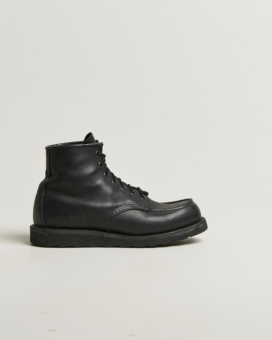 Herr | Pre-owned Skor | Pre-owned | Red Wing Shoes Moc Toe Boot Black Harness US8,5 - EU41,5