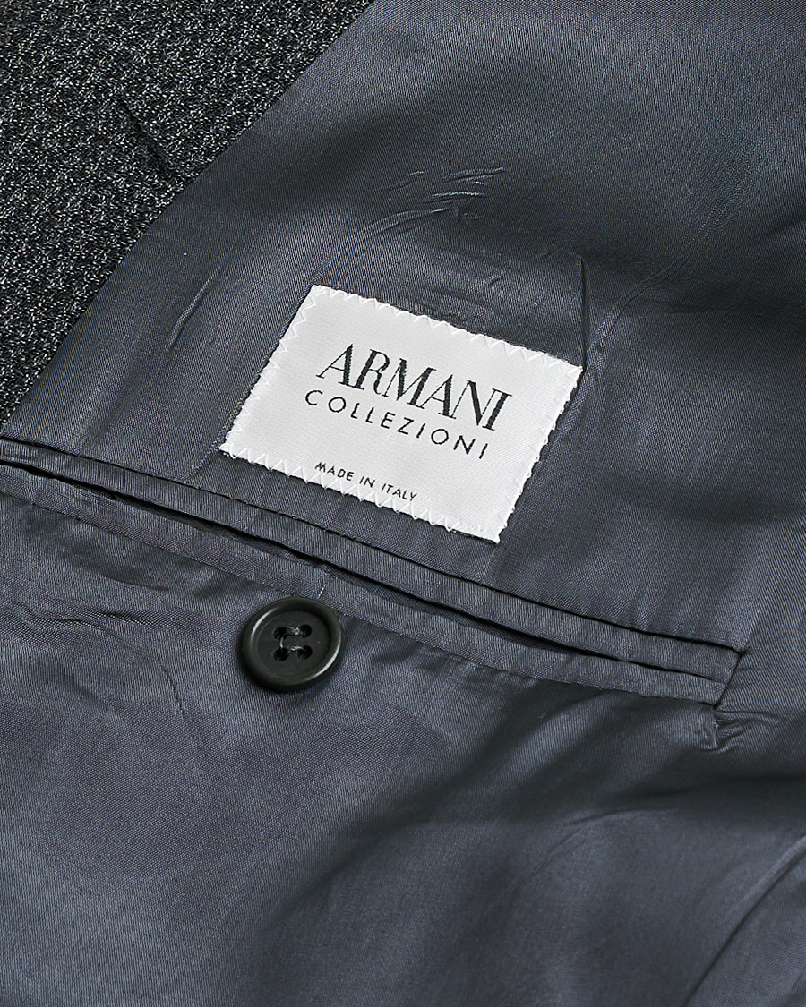 Herr | Pre-owned Kavajer | Pre-owned | Armani Collezioni Vintage Wool Blazer Dark Grey 48