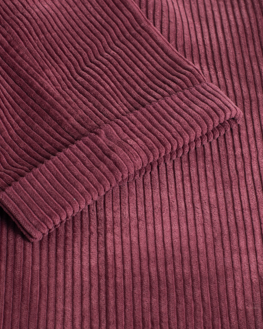 Herr | Byxor | Pre-owned | Incotex Carrot fit Cord Slacks Red 50