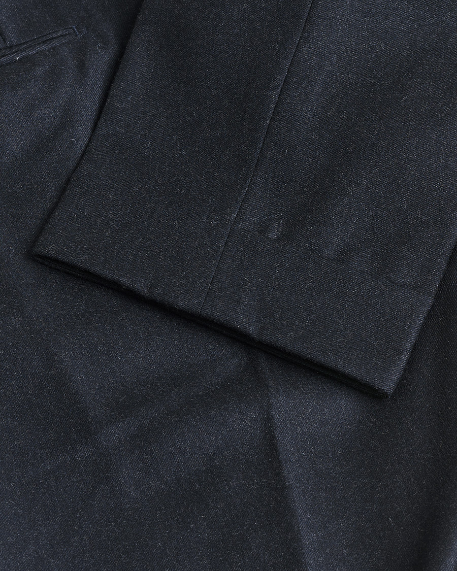 Herr | Pre-owned Byxor | Pre-owned | Incotex Slim Fit Flannel Trousers Navy 50