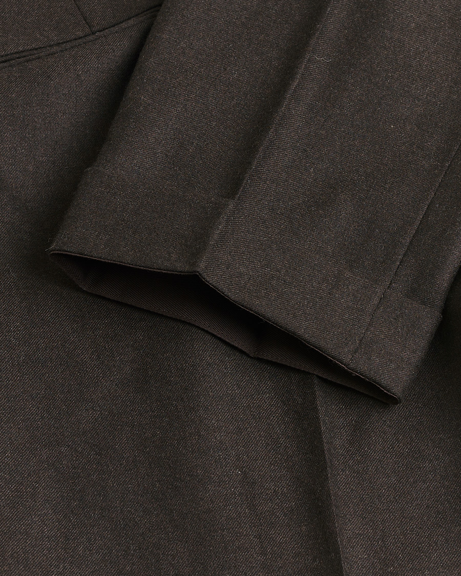 Herr | Pre-owned Byxor | Pre-owned | Incotex Slim Fit Flannel Trousers Brown 50