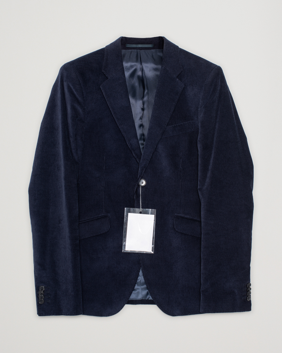 Herr | Kavajer | Pre-owned | Acne Studios Wall St Corduroy Blazer Navy 48