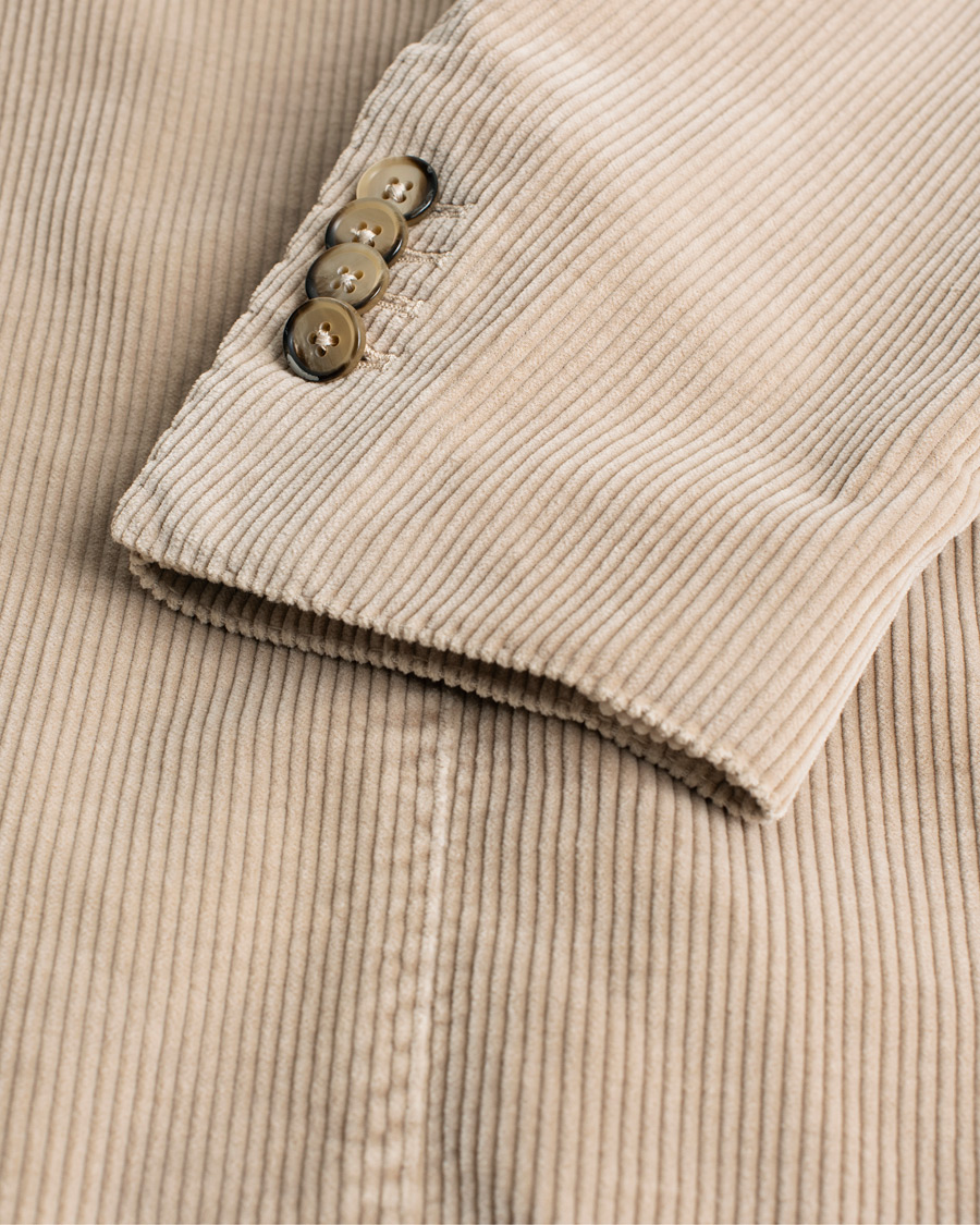 Herr | L.B.M. 1911 Jack Corduroy Blazer Beige | Pre-owned | L.B.M. 1911 Jack Corduroy Blazer Beige