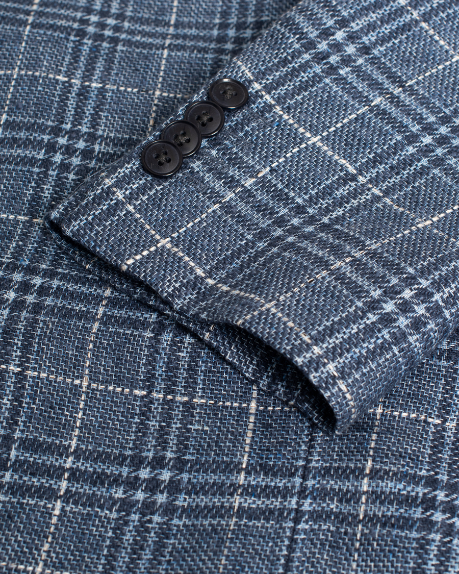 Herr | L.B.M. 1911 Jack Regular Checked Blazer Blue 54 | Pre-owned | L.B.M. 1911 Jack Regular Checked Blazer Blue 54