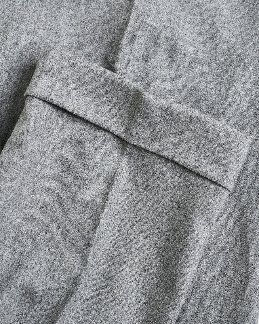 Herr | Pre-owned Byxor | Pre-owned | PT01 Pleated Wool Trousers Grey Melange 50