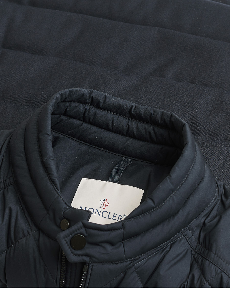 Herr | Pre-owned Jackor | Pre-owned | Moncler Tuena Biker Jacket Navy 3 - L