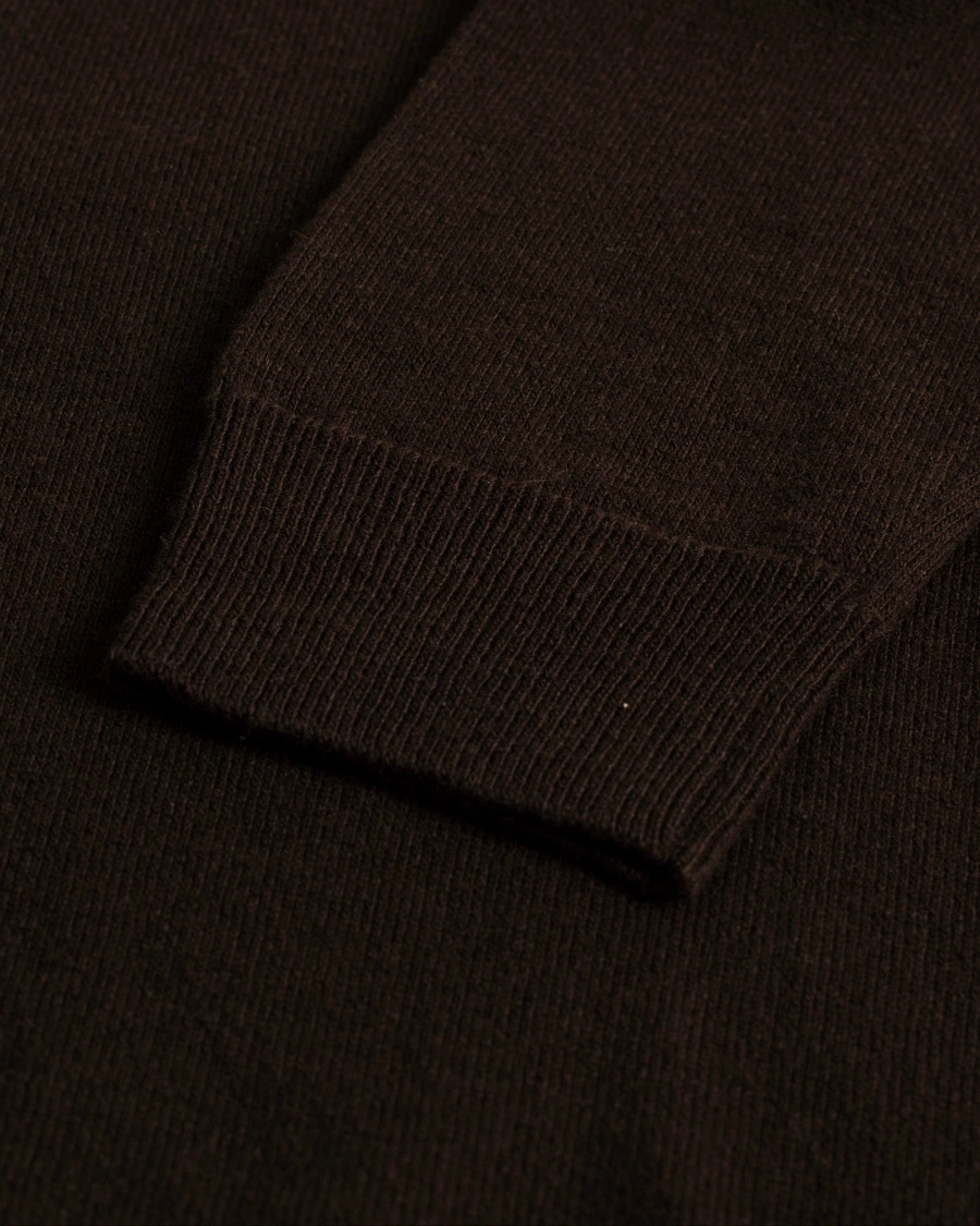 Herr | Zanone Virgin Wool/Cashmere Rollneck Brown 50 | Pre-owned | Zanone Virgin Wool/Cashmere Rollneck Brown 50