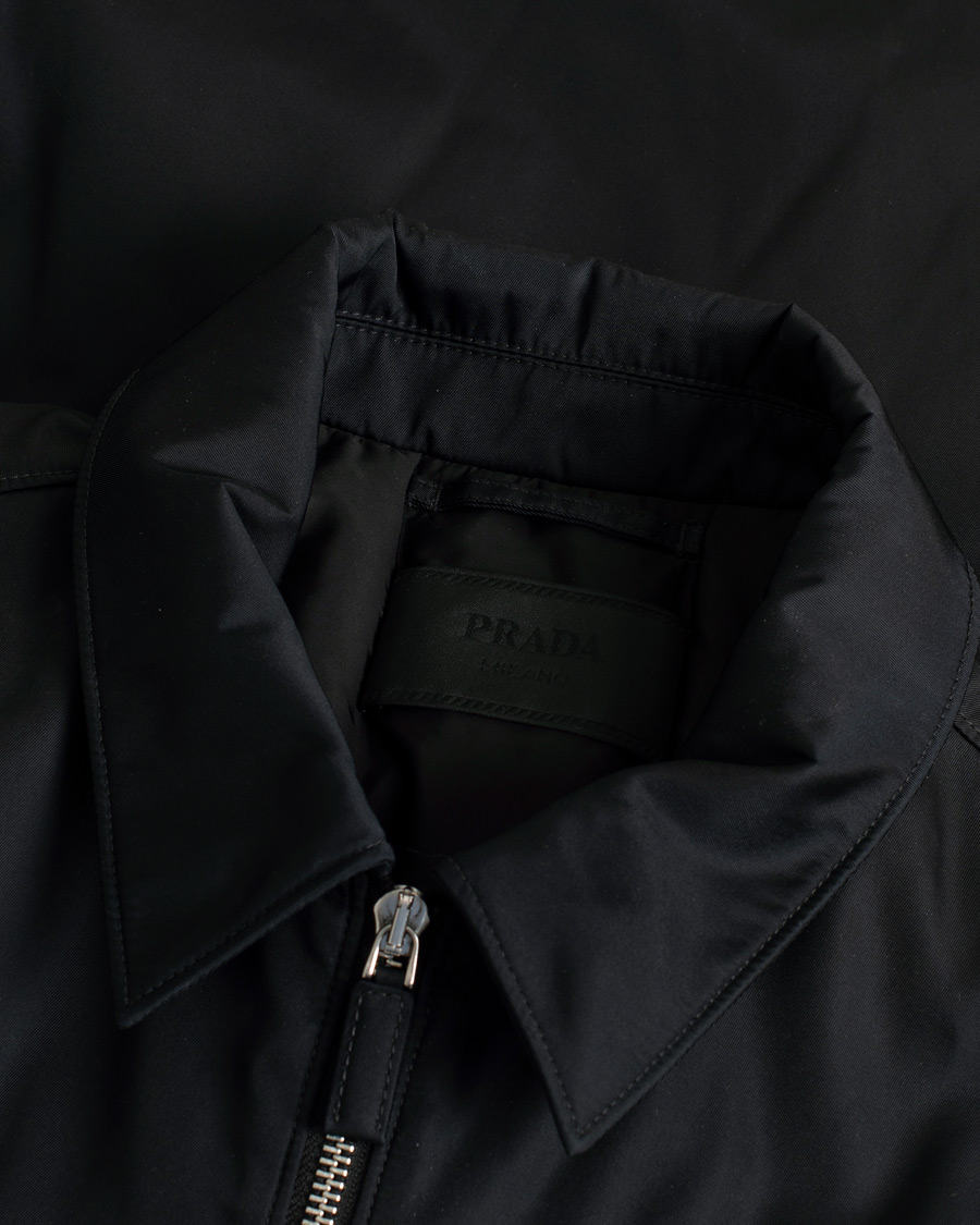 Herr | Prada Re-Nylon Lifestyle Jacket Black 52 | Pre-owned | Prada Re-Nylon Lifestyle Jacket Black 52