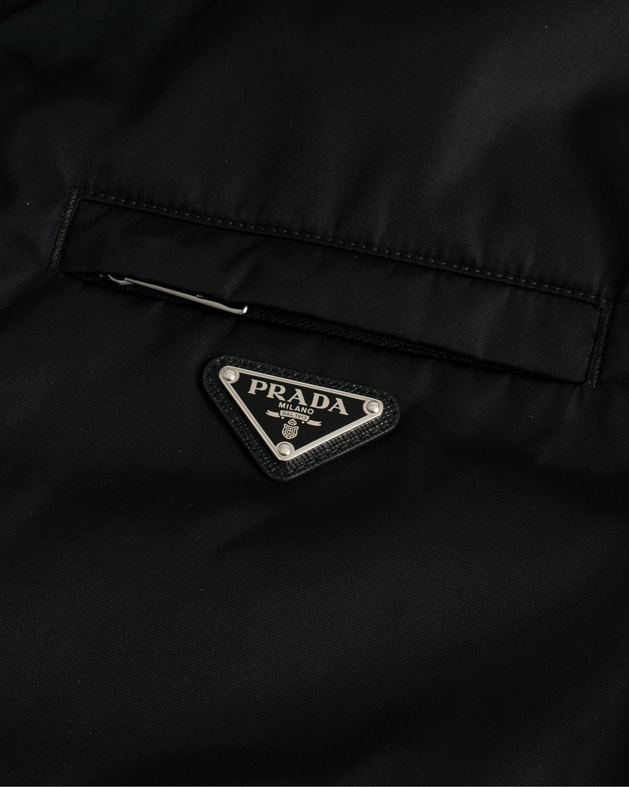 Herr | Prada Re-Nylon Lifestyle Jacket Black 52 | Pre-owned | Prada Re-Nylon Lifestyle Jacket Black 52