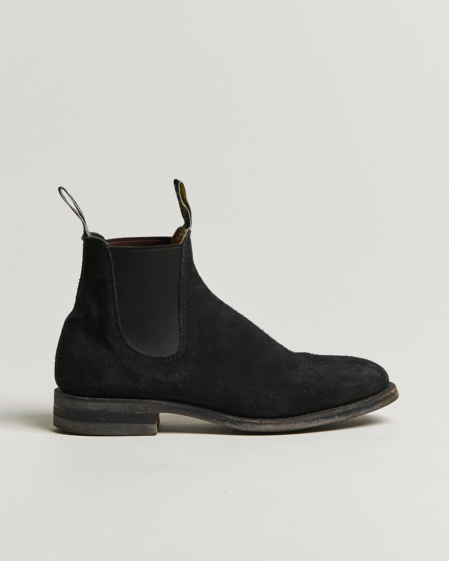 Herr | Pre-owned Skor | Pre-owned | R.M.Williams Craftsman G Boot Black Suede UK6,5 - EU40