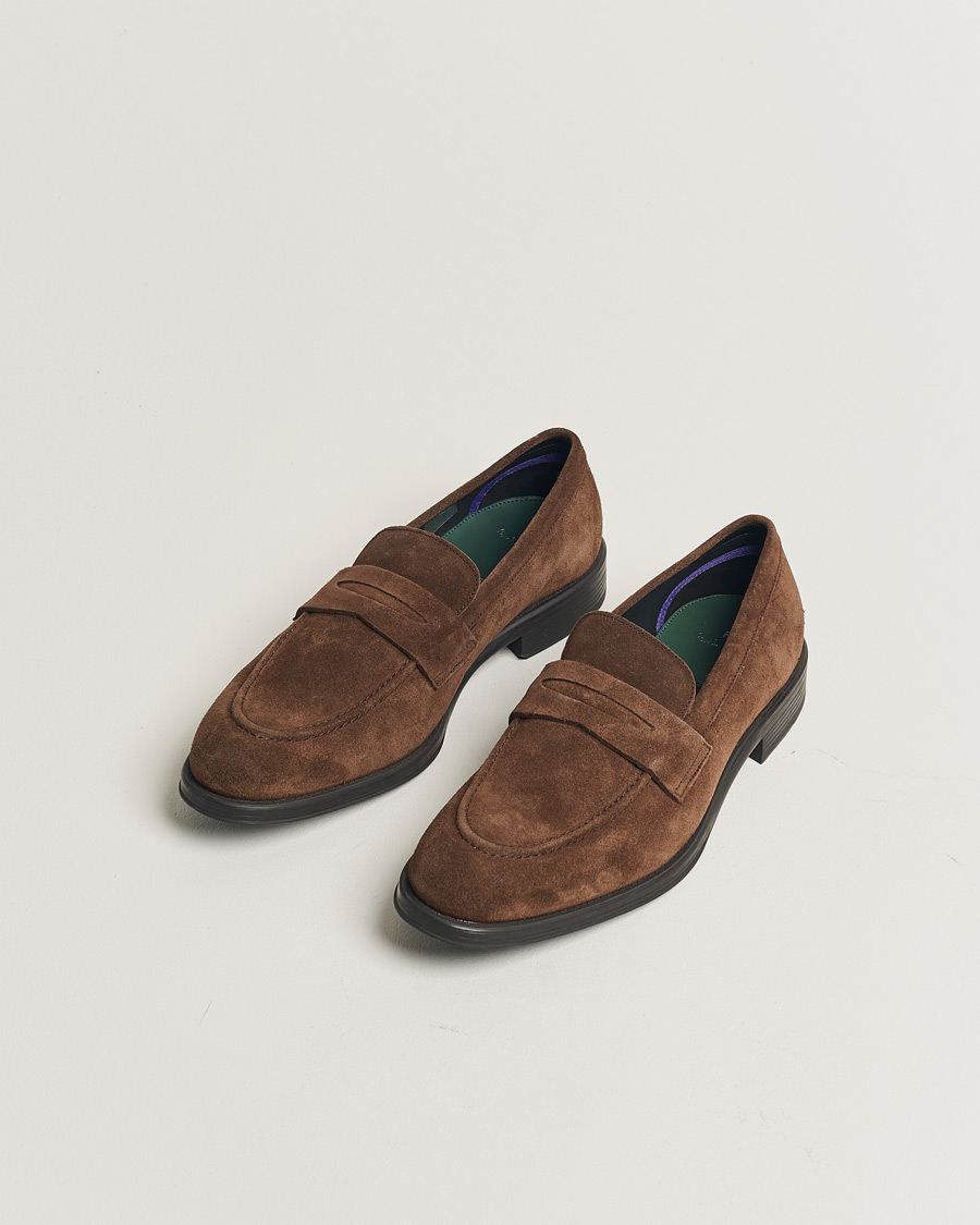 Herr | Paul Smith Pierce Suede Loafer Dark Brown UK8 - EU42 | Pre-owned | Paul Smith Pierce Suede Loafer Dark Brown UK8 - EU42
