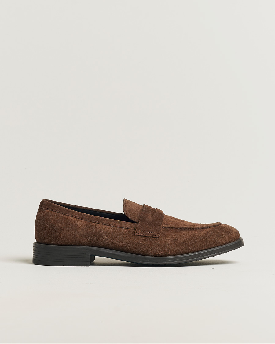 Herr | Paul Smith Pierce Suede Loafer Dark Brown UK8 - EU42 | Pre-owned | Paul Smith Pierce Suede Loafer Dark Brown UK8 - EU42