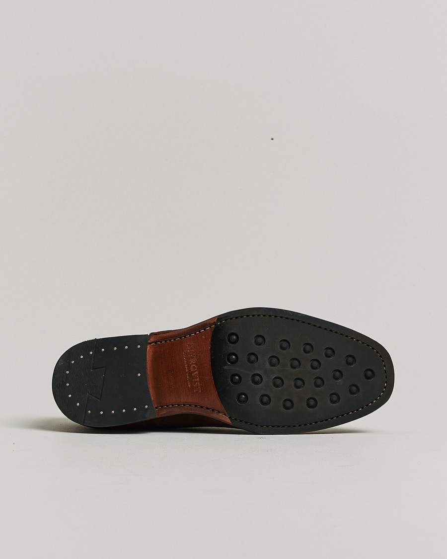 Herr | Myrqvist Strömsö Oxford Brogue Brown Suede UK7 - EU41 | Pre-owned | Myrqvist Strömsö Oxford Brogue Brown Suede UK7 - EU41