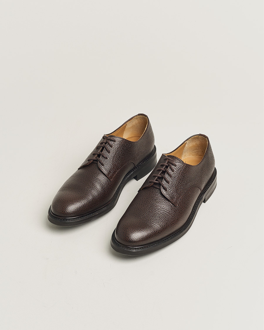 Herr | Myrqvist Boden Derby Dark Brown Country Calf UK7,5 - EU41,5 | Pre-owned | Myrqvist Boden Derby Dark Brown Country Calf UK7,5 - EU41,5