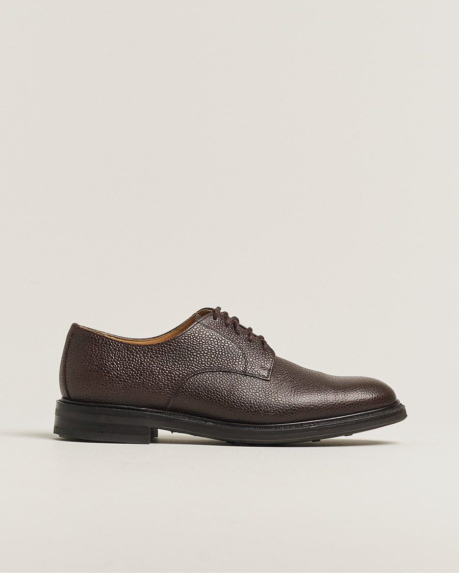 Herr | Myrqvist Boden Derby Dark Brown Country Calf UK7,5 - EU41,5 | Pre-owned | Myrqvist Boden Derby Dark Brown Country Calf UK7,5 - EU41,5