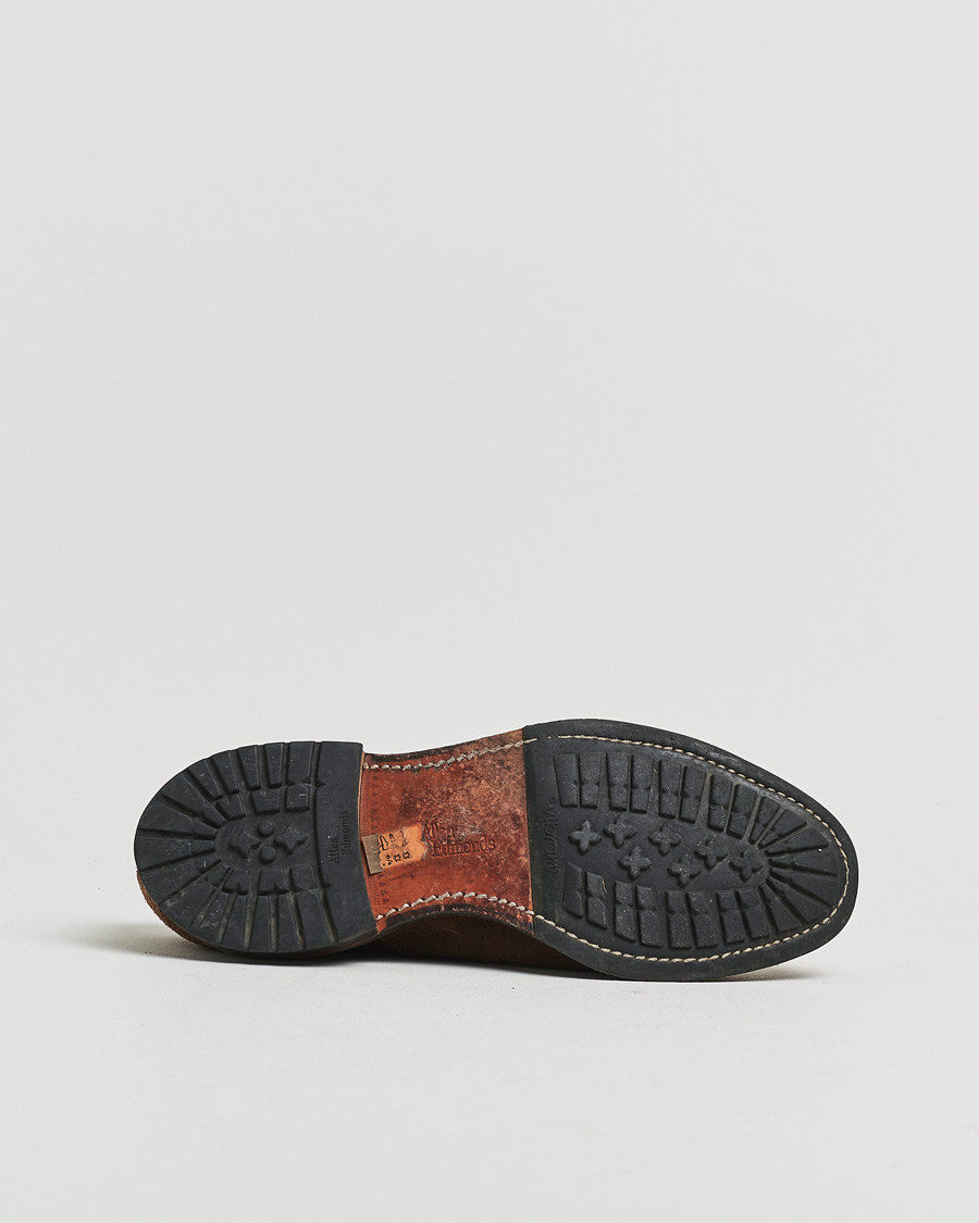 Herr | Pre-owned Randsydda skor | Pre-owned | Allen Edmonds Barlow Oxford Dark Brown Suede UK8,5 - EU42