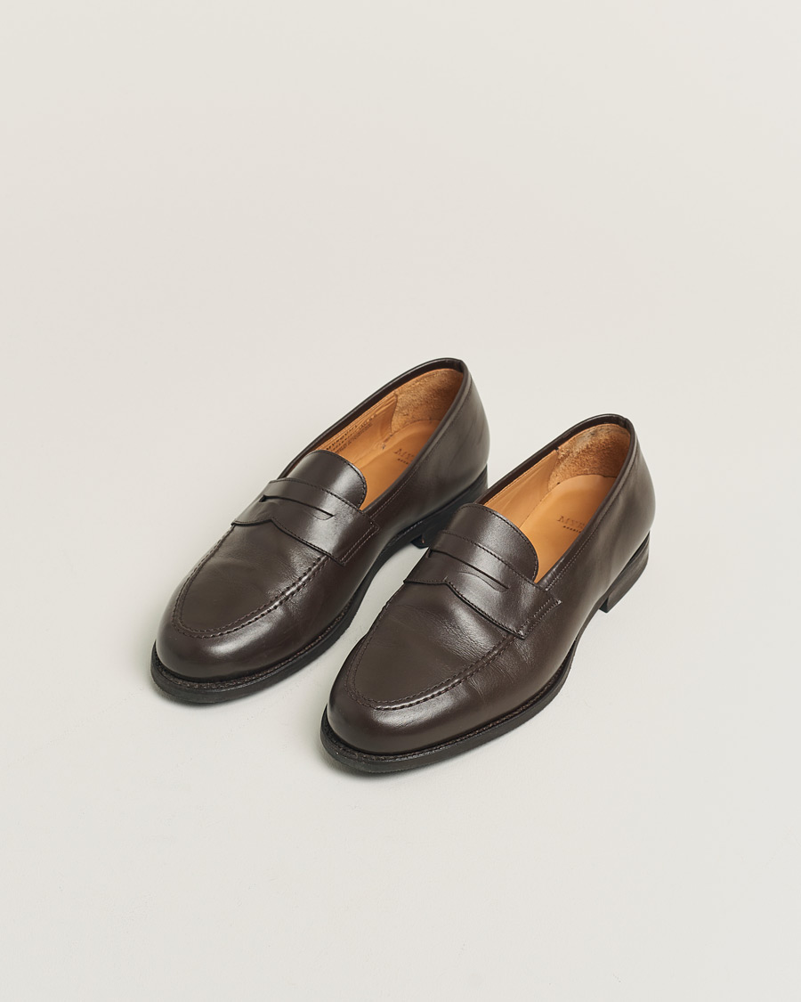 Herr | Myrqvist Stenhammar II Loafer Dark Brown Calf | Pre-owned | Myrqvist Stenhammar II Loafer Dark Brown Calf