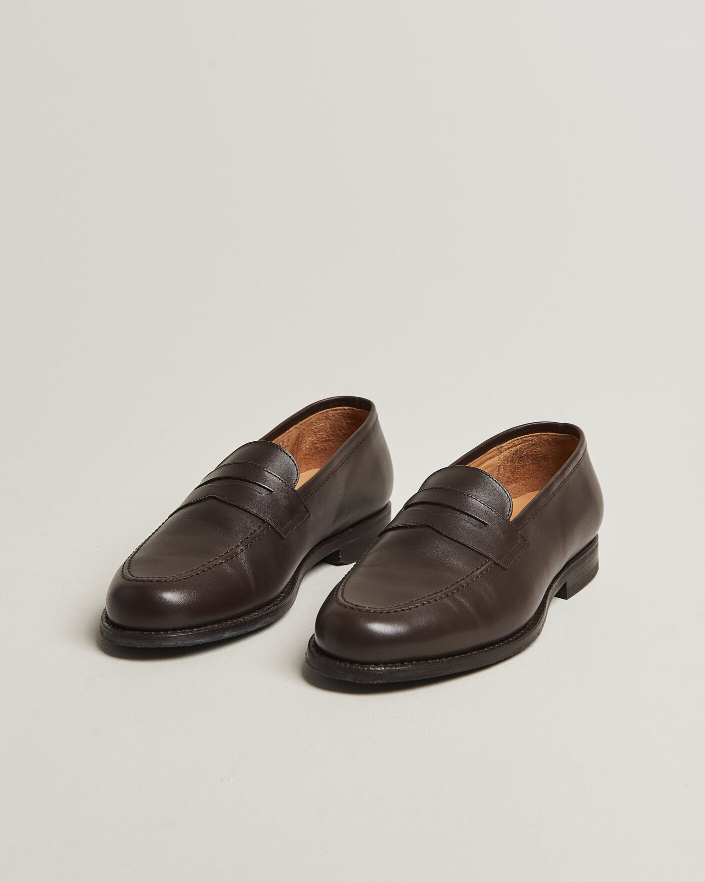 Herr | Pre-owned Randsydda skor | Pre-owned | Myrqvist Stenhammar II Loafer Dark Brown Calf UK10 - EU44