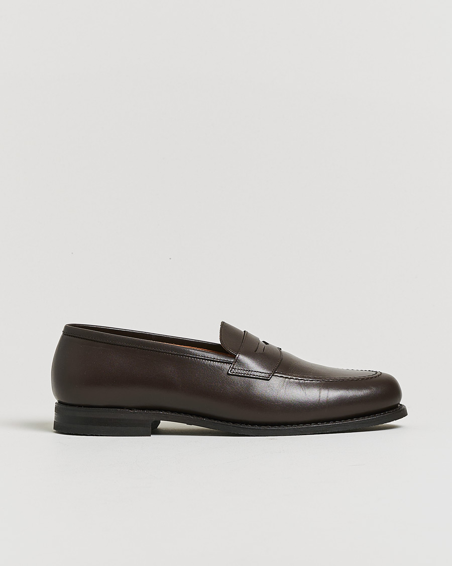 Herr | Pre-owned Randsydda skor | Pre-owned | Myrqvist Stenhammar II Loafer Dark Brown Calf UK10,5 - EU44,5