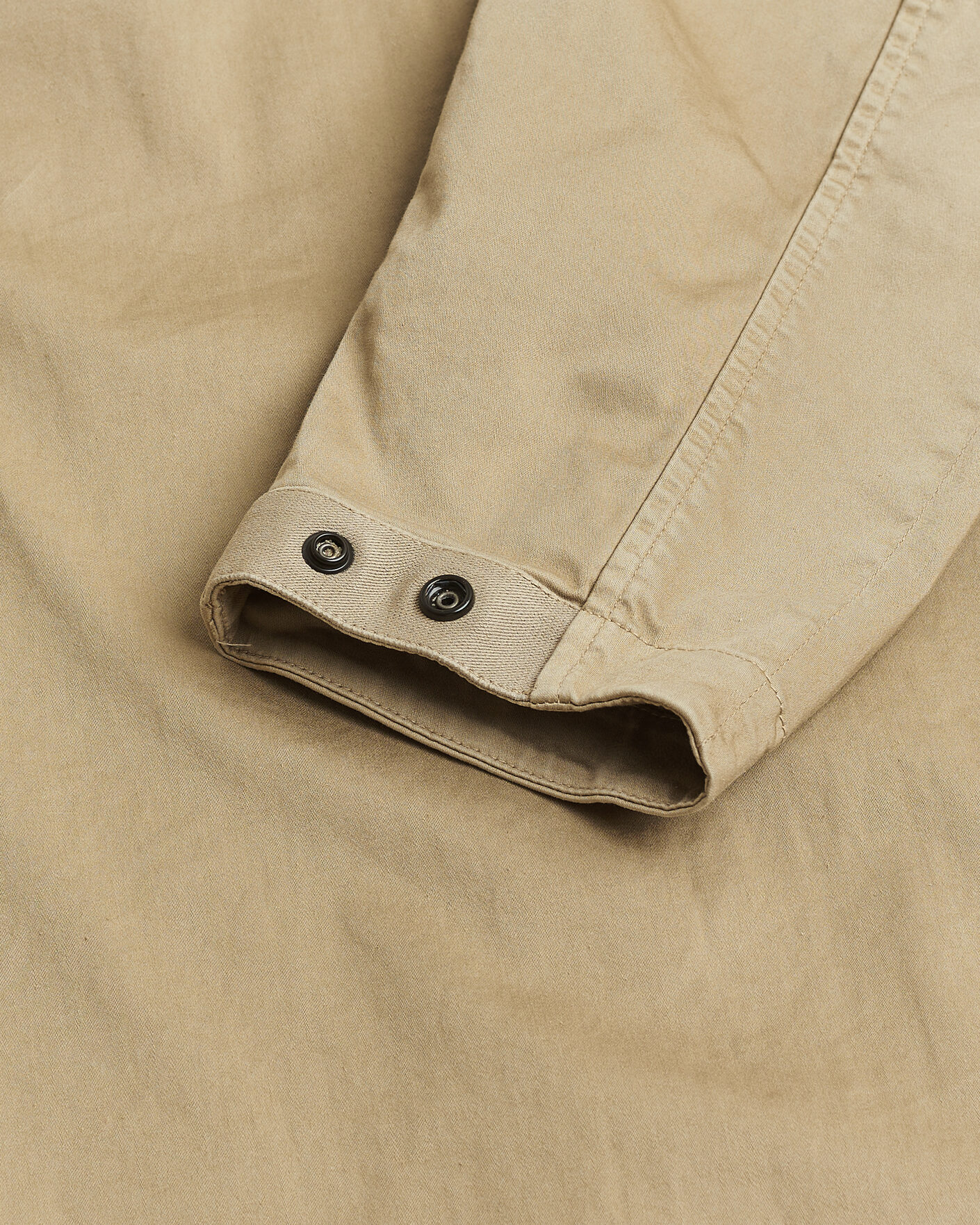 Herr | Pre-owned Jackor | Pre-owned | Stone Island Cotton Stretch Zip Overshirt Biscuit XL