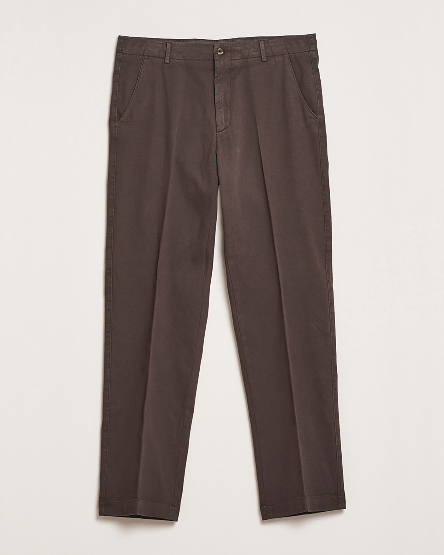 Herr | Pre-owned Byxor | Pre-owned | Boglioli Regular Fit Cotton Chinos Brown 52