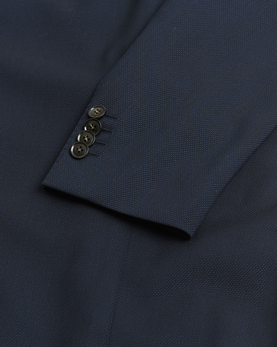 Herr | Pre-owned Kavajer | Pre-owned | Oscar Jacobson Farris Patch Blazer Navy 48