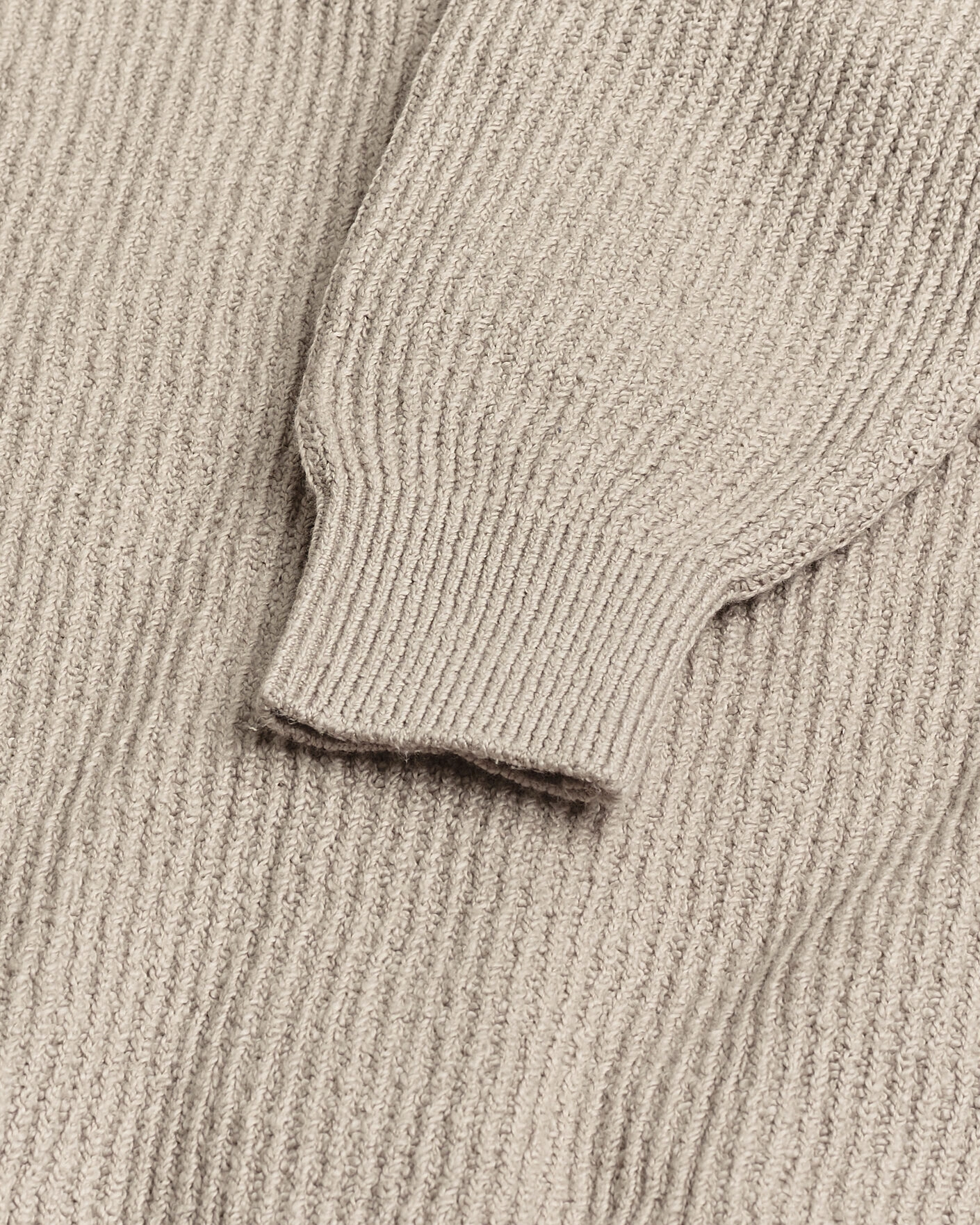 Herr | Pre-owned Tröjor | Pre-owned | Brunello Cucinelli Heavy Rib Shawl Cardigan Beige 52