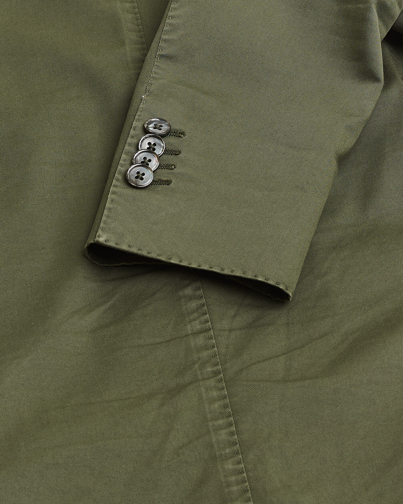 Herr | Pre-owned Kavajer | Pre-owned | L.B.M. 1911 Jack Regular Fit Cotton Stretch Blazer Green 46
