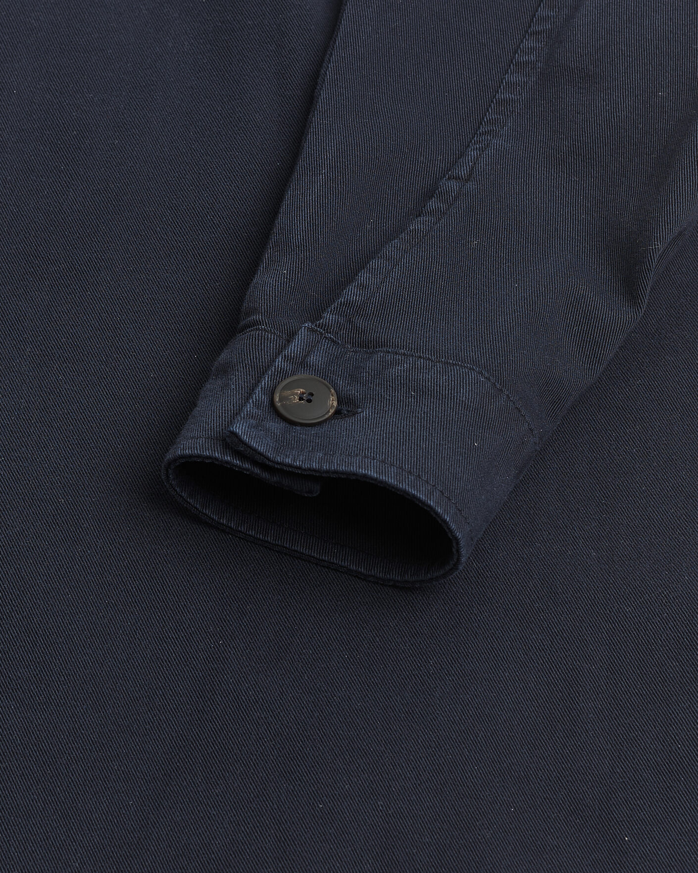 Herr | Pre-owned Jackor | Pre-owned | Gran Sasso Cotton Twill Safari Jacket Navy 50
