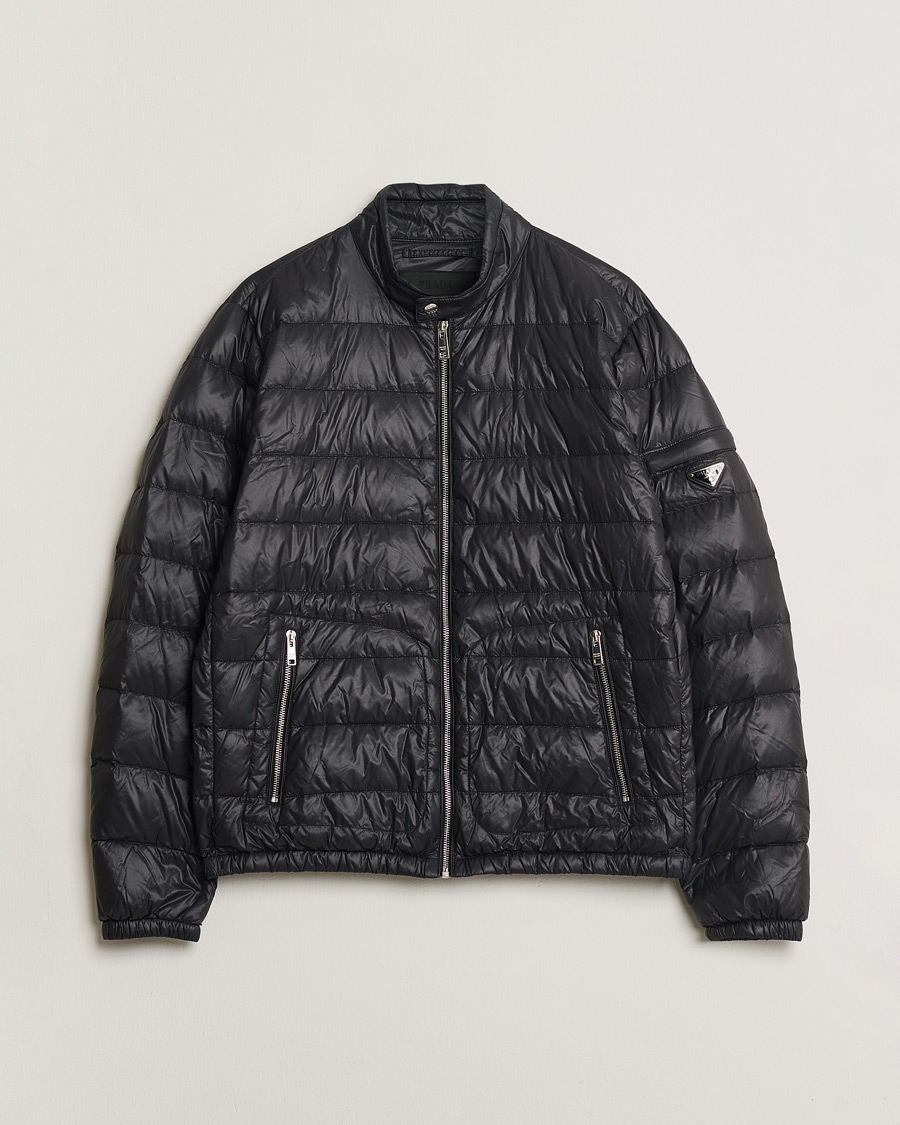 Herr | Pre-owned Jackor | Pre-owned | Prada Lightweight Nylon Down Jacket Black 54