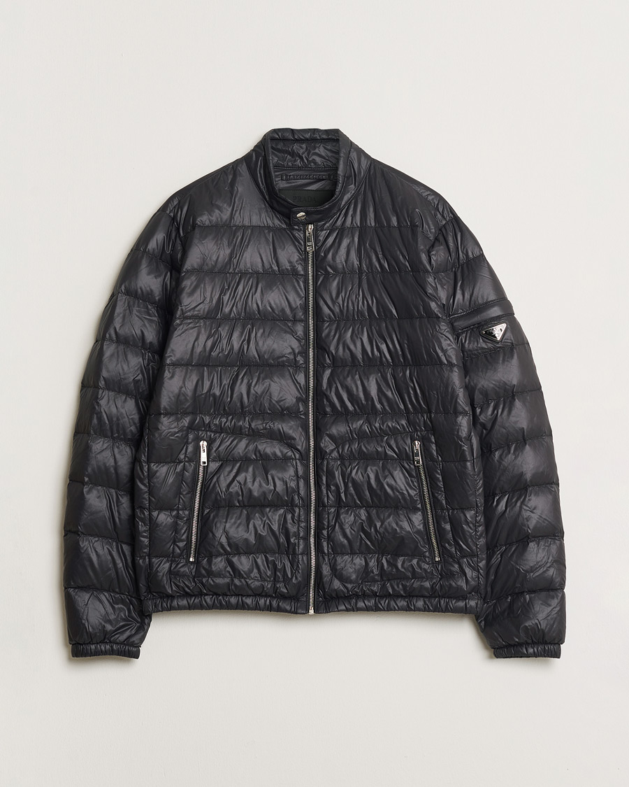 Herr | Pre-owned Jackor | Pre-owned | Prada Lightweight Nylon Down Jacket Black 54