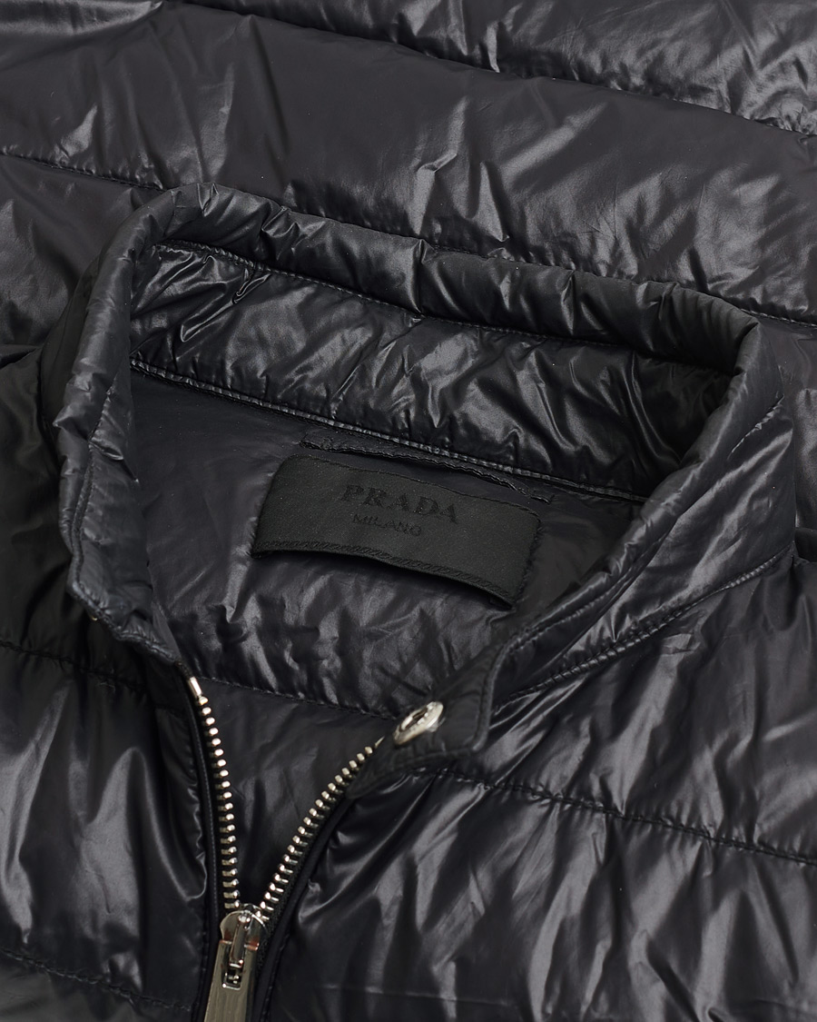 Herr | Pre-owned Jackor | Pre-owned | Prada Lightweight Nylon Down Jacket Black 54