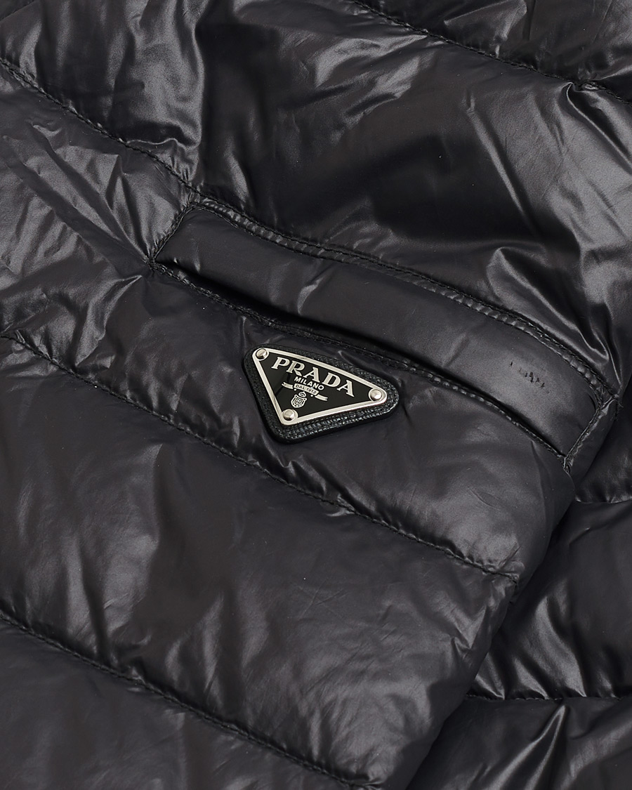 Herr | Pre-owned Jackor | Pre-owned | Prada Lightweight Nylon Down Jacket Black 54
