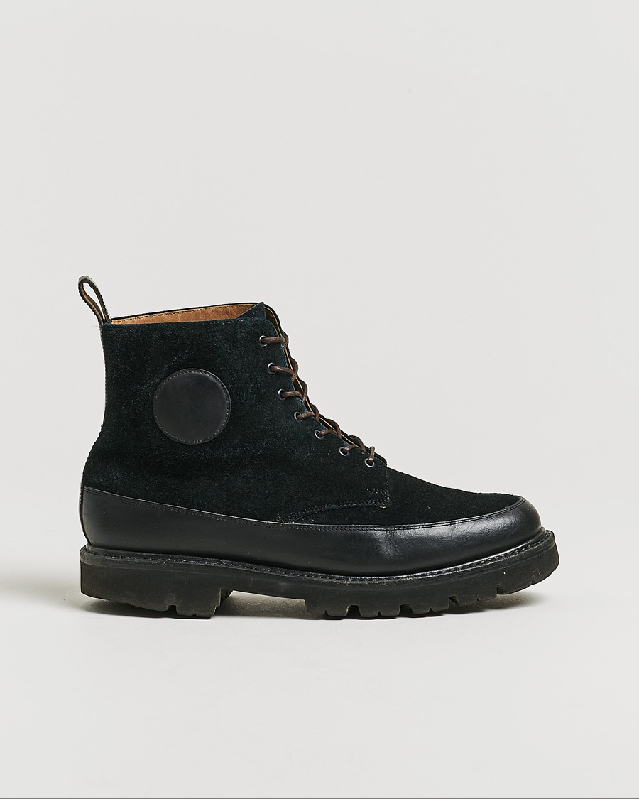 Herr | Grenson Anton Suede Boot Black UK7 - EU41 | Pre-owned | Grenson Anton Suede Boot Black UK7 - EU41