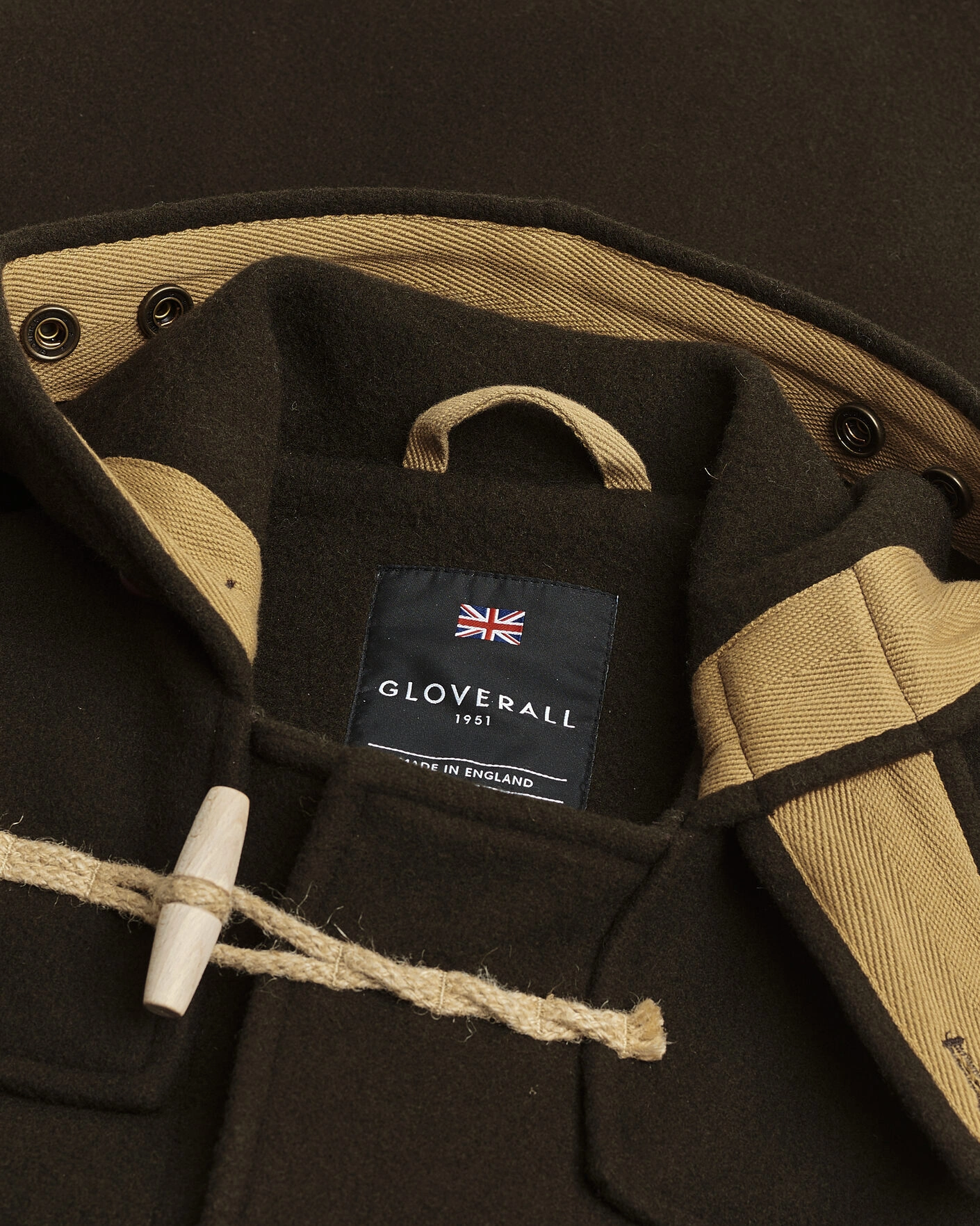 Herr | Pre-owned Jackor | Pre-owned | Gloverall 575 Monty Original Duffle Coat Brown S