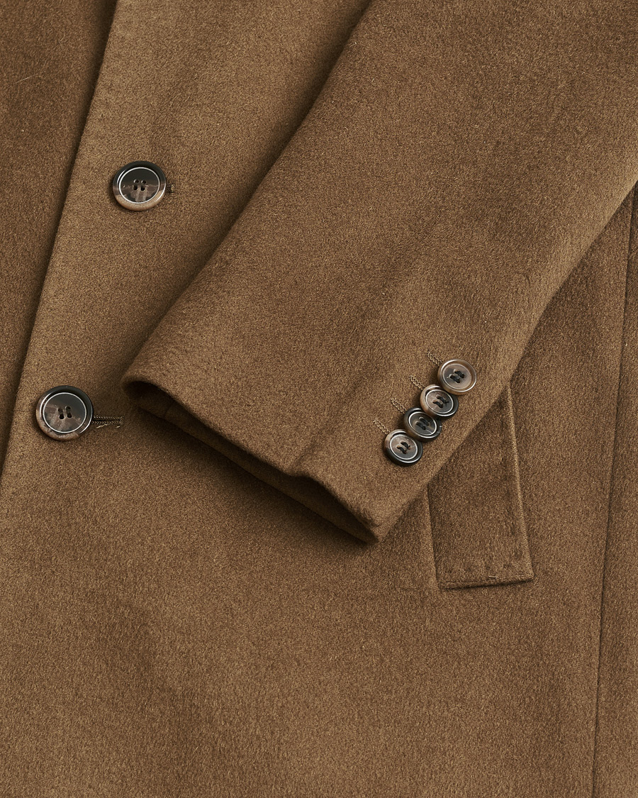 Herr | Pre-owned Jackor | Pre-owned | Sand Copenhagen Cashmere Blend Coat Brown 48