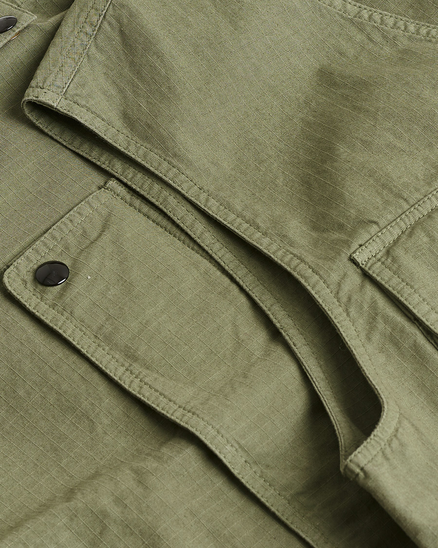 Herr | Pre-owned Jackor | Pre-owned | Drake's Ripstop Utility Cotton Vest Green UK36 - EU46